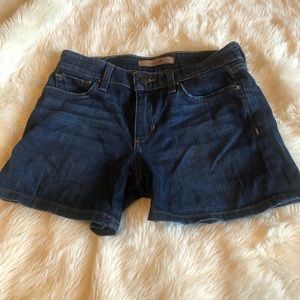 Joe’s Dark Wash Jean Shorts